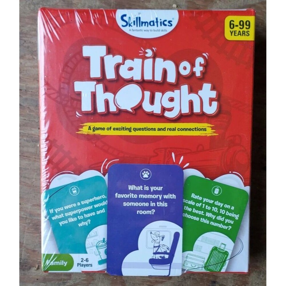 Skillmatics Train of Thought Game